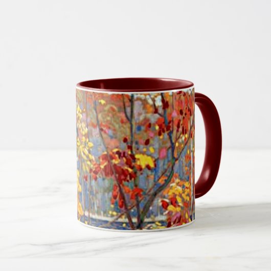 Mug Tom Thomson art : La Piscine, (Devant droit)