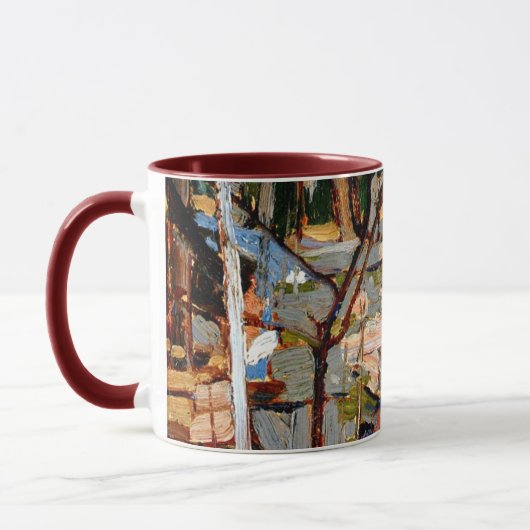 Mug Tom Thomson - Neige et rochers (Gauche)