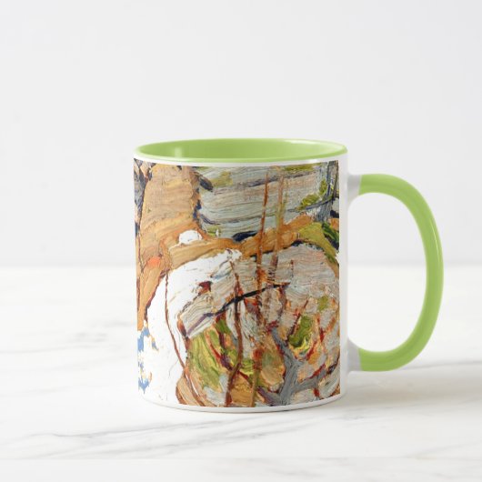 Mug Tom Thomson - Neige et rochers (Droite)