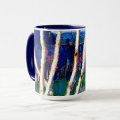 Mug Tom Thomson - Oiseaux d'argent (Devant gauche)