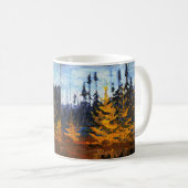 Mug Tom Thomson Peinture Tamaracks Wilderness canadien (Devant droit)