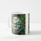 Mug Tomates Amoureux de les jardins (Devant gauche)