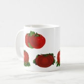Mug Tomates rouges mûres vintage Nourriture, Fruits, L (Devant gauche)