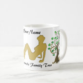 Mug Tombé de l'arbre généalogique (Devant droit)