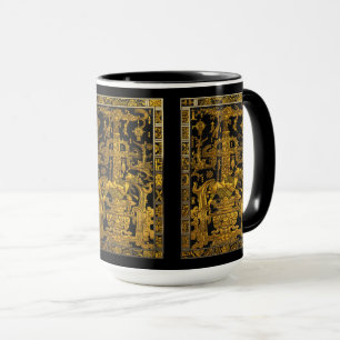 Mug Tombeau de Pakal - Astronaut Palenque d'or