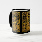 Mug Tombeau de Pakal - Astronaut Palenque d'or (Devant gauche)