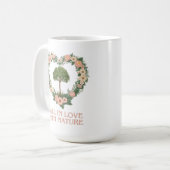Mug Tomber amoureux de la nature (Devant gauche)