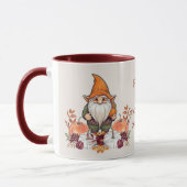 Mug Tomber dans Gnomebody mais vous Cosy Autumn Gnome (Gauche)