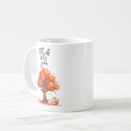 Mug Tomber dans la grâce de Dieu (Devant gauche)