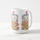 Mug Tomber dans l'amour (Devant droit)