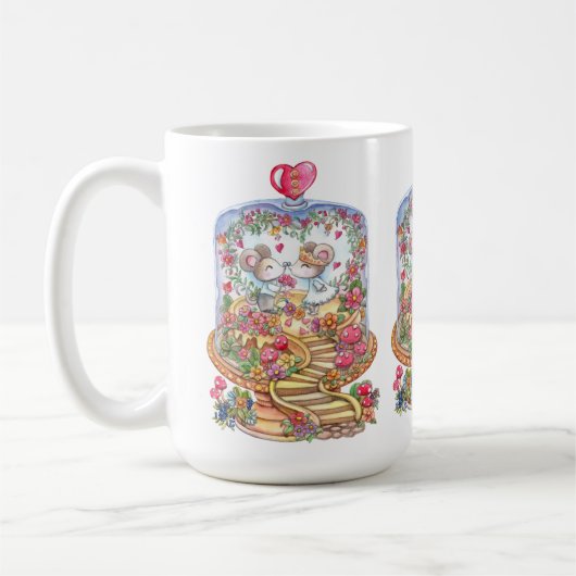Mug Tomber dans l'amour (Gauche)