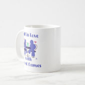 Mug Tomber Dans L'Amour Avec Les Jeux De Société Meepl (Devant gauche)