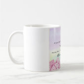 Mug Tomber dans une citation d'amour (Gauche)