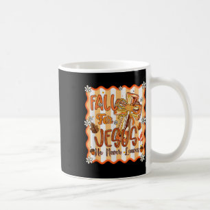 Mug Tomber Pour Jésus Il N'A Jamais Feuille Feuille Au