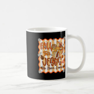 Mug Tomber Pour Jésus Il N'A Jamais Feuille Feuille Au