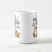 Mug Tombez amoureux de Jésus, croix chrétienne d'autom (Centre)