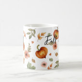 Mug Tombez amoureux du cœur de citrouille (Centre)