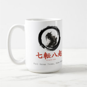 Mug Tombez Sept Fois, Relevez-vous Huit Karaté Zen