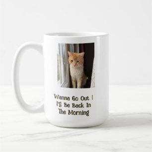 Mug Tomcat, Photo, Texte Drôle Devant  Derrière, Perso