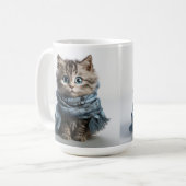 Mug Tommy, le chat tabby le plus duveteux (Devant gauche)