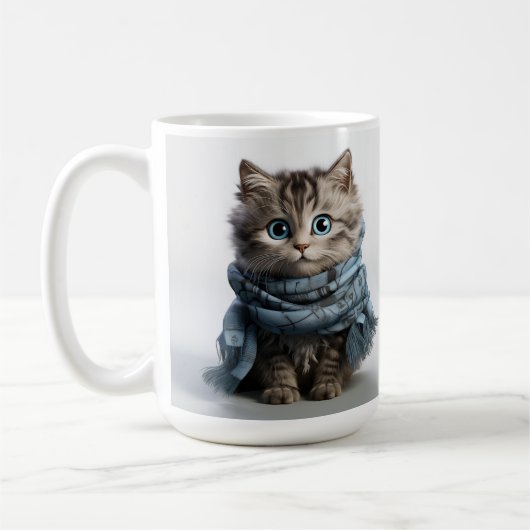 Mug Tommy, le chat tabby le plus duveteux (Gauche)