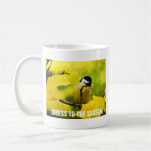 Mug Tomte jaune en automne doré (Gauche)