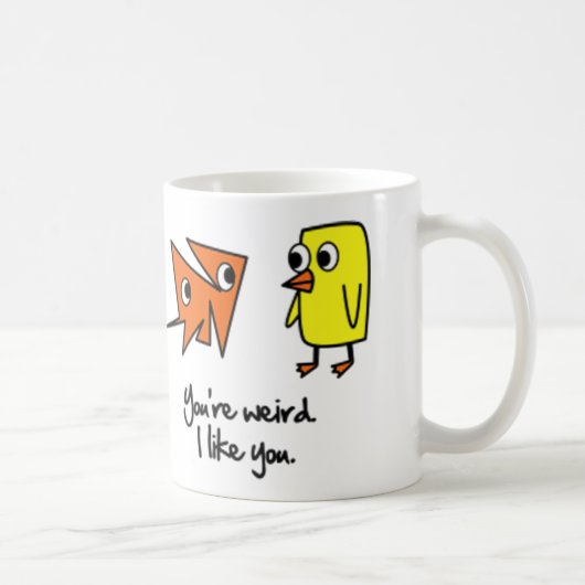 Mug Ton bizarre je t'aime Coffee Cup (Droite)