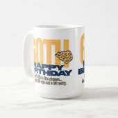 Mug Ton bon anniversaire d'adulte au fromage (Devant gauche)