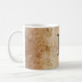 Mug Ton Brown Abstrait (Gauche)