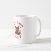 Mug TON SANG MAINTENANT !! - Chat vampire (Devant droit)
