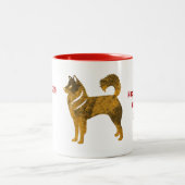 Mug Ton Sur Ton Husky Doré (Centre)