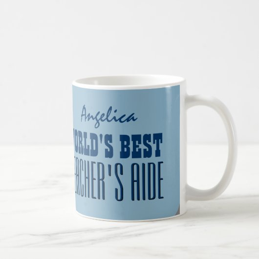 Mug Tonalités de l'AIDE du meilleur PROFESSEUR du (Droite)