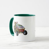 Mug Tondeuse à gazon de concepteur (Devant gauche)