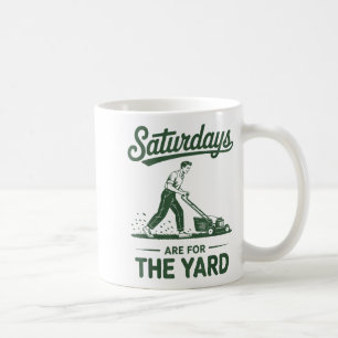 Mug Tondeuse à Pousser Papa Les Samedis Sont Pour La P