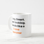 Mug tondeuse de l'opérateur de grue (Devant gauche)