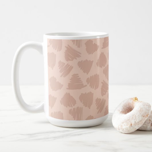 Mug Tone-on-Tone Automne Blender Woodland Texture (Avec donut)