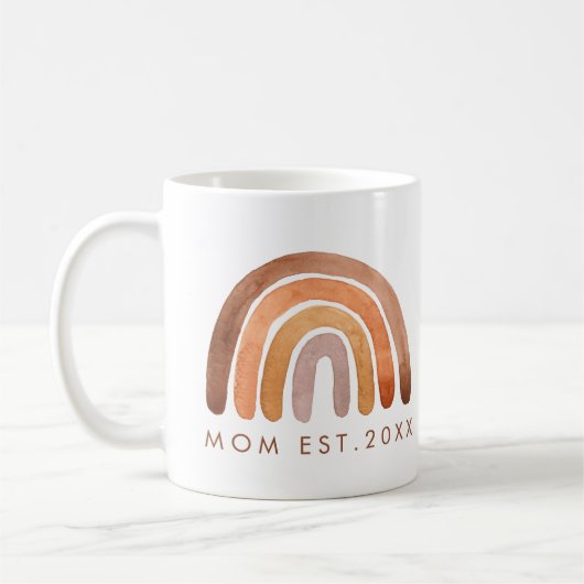 Mug Tone Terme Boho Rainbow Maman (Gauche)