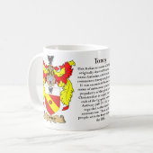 Mug Toney, l'origine, la signification et la crête (Devant gauche)