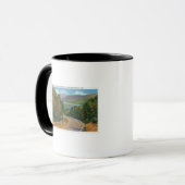 Mug Tongue Mt Trail Vue de Sabbath Day Point et (Devant gauche)