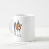 Mug Tonight We Ride Christmas, 3 Wise Men Funny Christ (Devant gauche)
