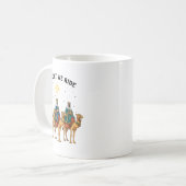 Mug Tonight We Ride Christmas, 3 Wise Men Funny Christ (Devant gauche)