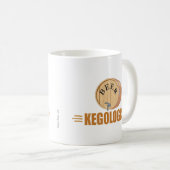 Mug Tonneau de bière drôle (Devant droit)