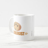 Mug Tonneau de bière drôle (Devant gauche)