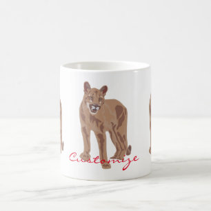 Mug Tonnerre-Cove du Lion de la montagne Cougar Puma