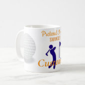 Mug Tonnerre de Golfer (Devant gauche)