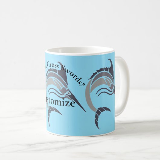 Mug Tonnerre de poisson-épée (Devant droit)