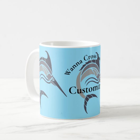 Mug Tonnerre de poisson-épée (Devant gauche)