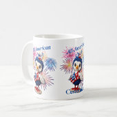 Mug Tonnerre de poussin américain (Devant gauche)