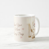 Mug Tons chauds doux Poney mignon t'aime plus (Devant droit)