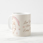 Mug Tons chauds doux Poney mignon t'aime plus (Devant gauche)